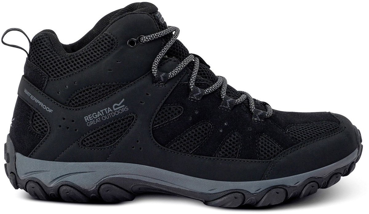 Edgepoint IV ademende waterdichte halfhoge wandelschoenen voor heren Zwart