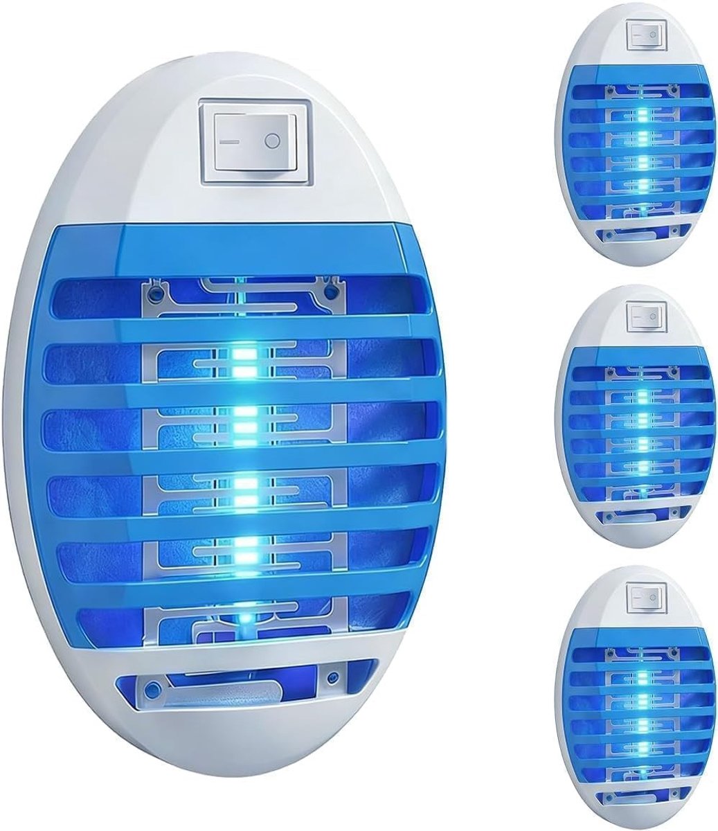 Muggenlamp - Blauw - Elektronische Insectenverdelger - Veilig en Effectief voor Binnengebruik