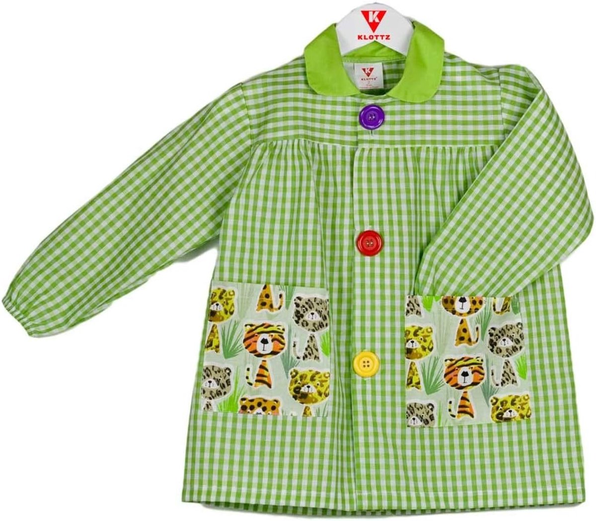 Kinderkast - pistache - speelse tijgerprint - perfect voor meisjes - ShopVlot