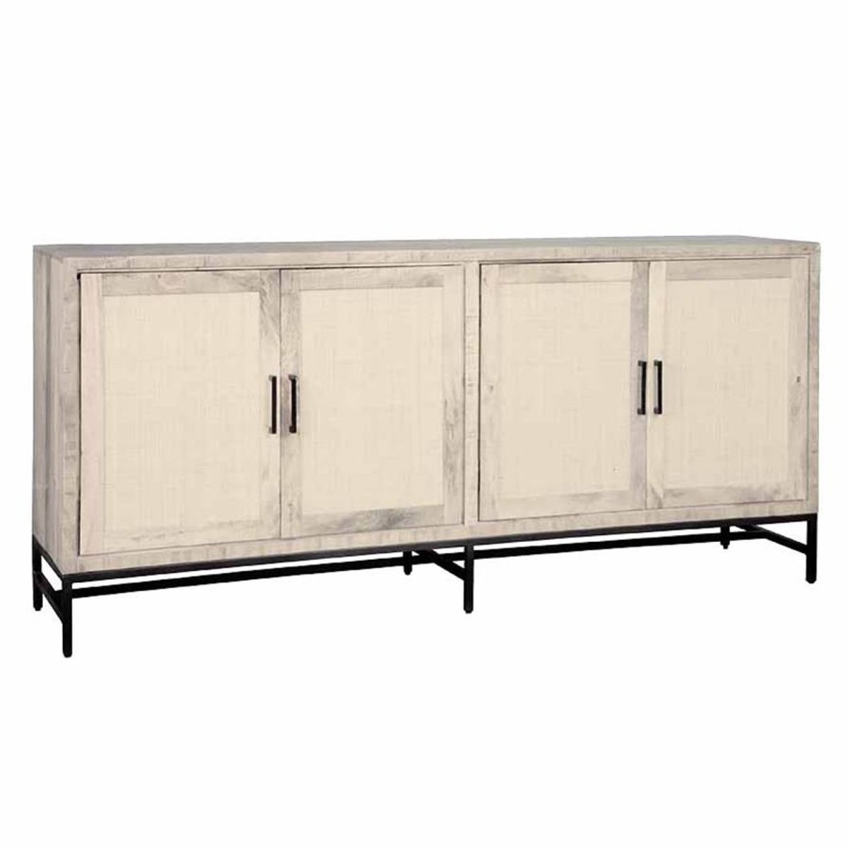 Tower Living Dressoir Carini - Naturel Hout - 200x45x90cm