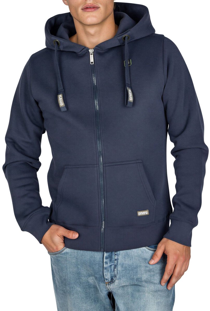 riverso Heren Sweatjack RIVNoah regular fit Veelkleurig 5XL Volwassenen Hoodiejacket - Sweatvest