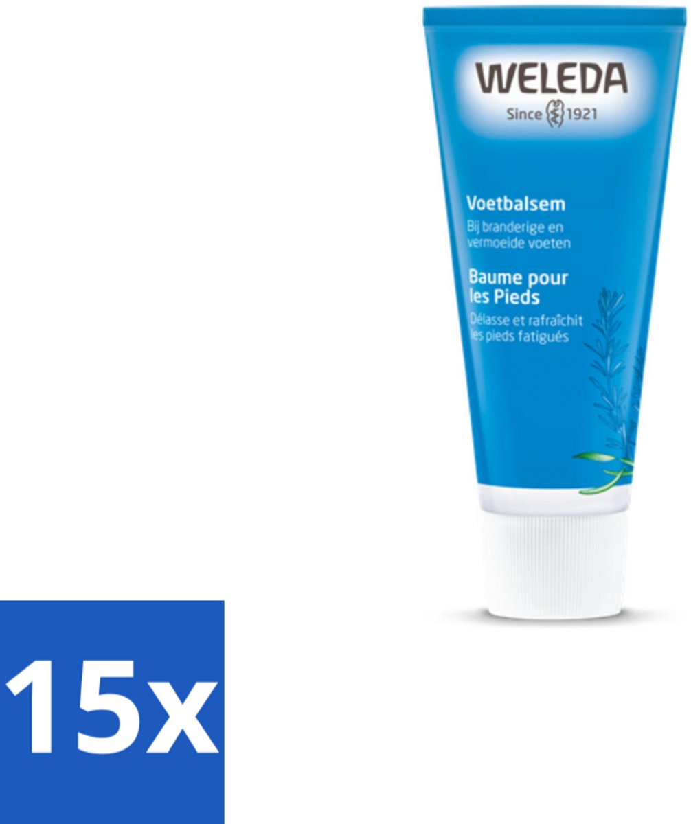 15 x WELEDA - Douchecrème Aroma Shower Relax - 200 ml - Voordeelverpakking - 15 stuks