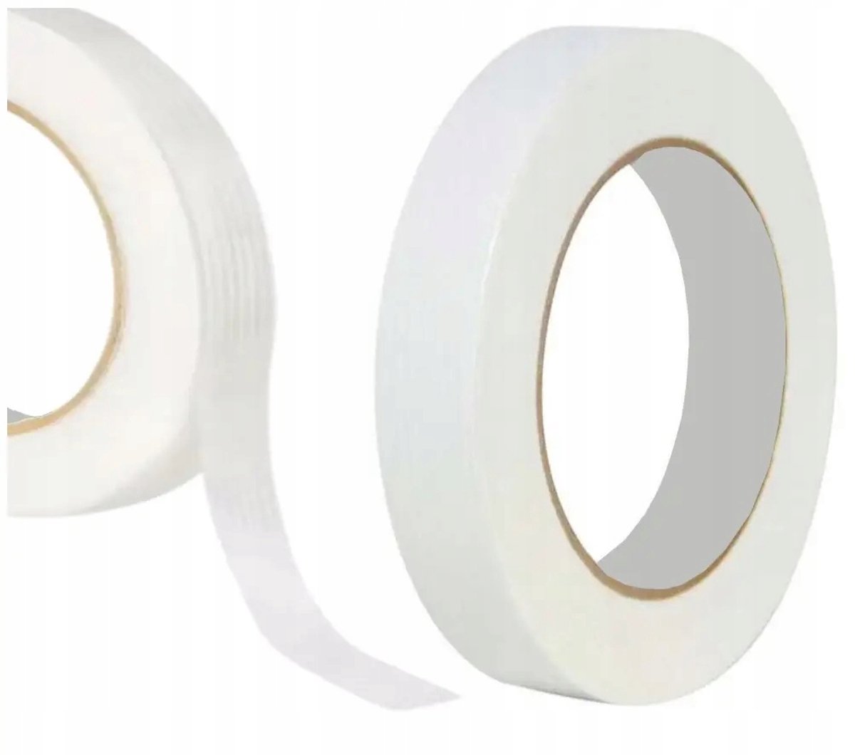 Sterke Witte MOPP Strapping Tape 50mm x 66m voor Zware Pakketten