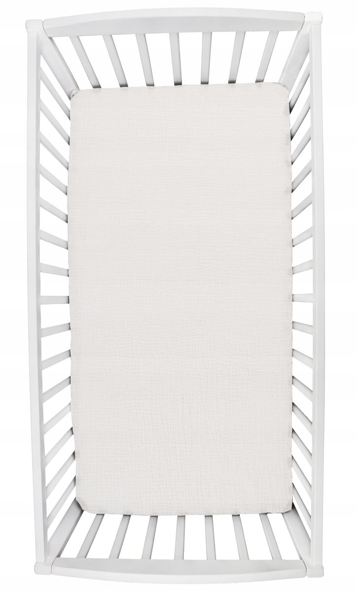 Hoeslaken Muslin met Elastiek voor Kinderbed 120x60 cm