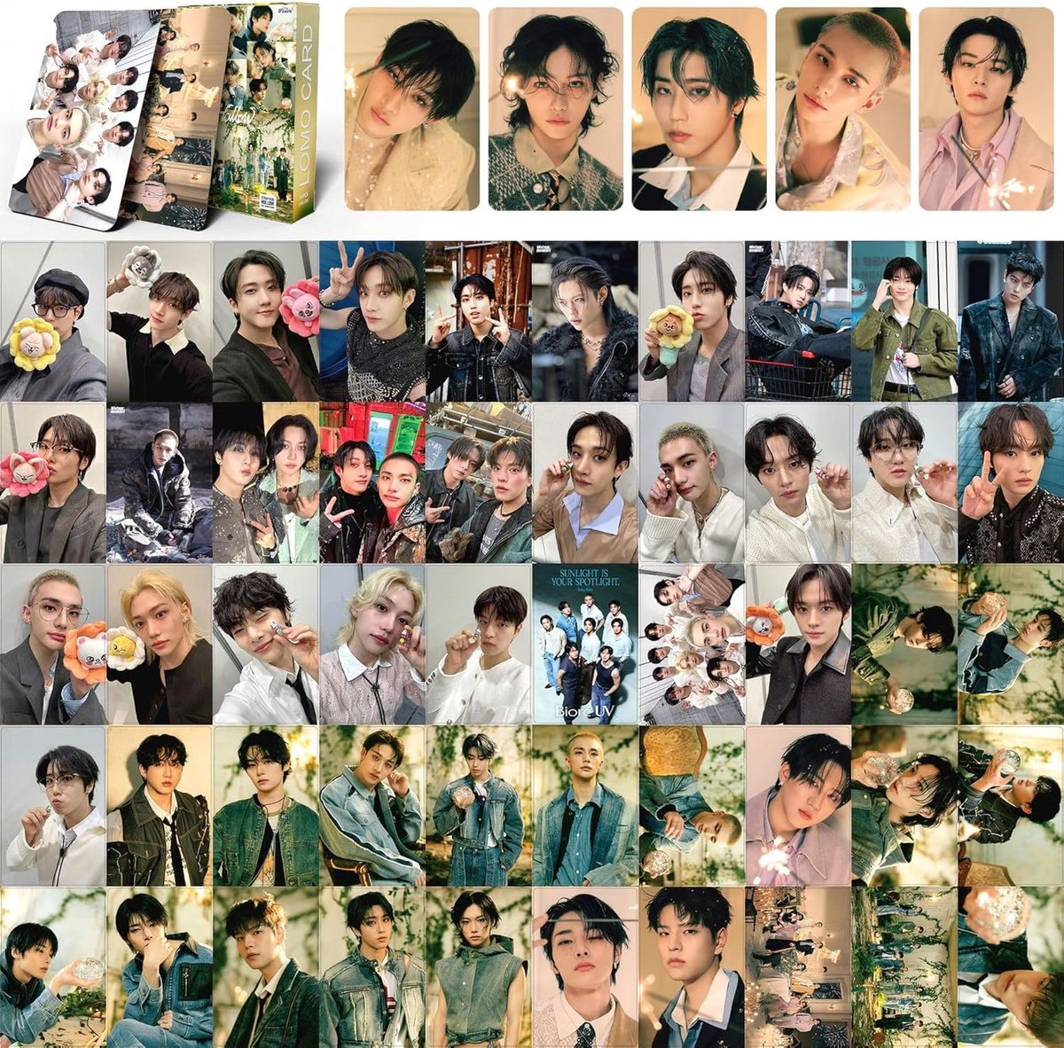 Foto kaarten Stray Kids - Lomo kaarten - Set van 55 - Hoge kwaliteit en stijlvolle afwerking - ShopVlot