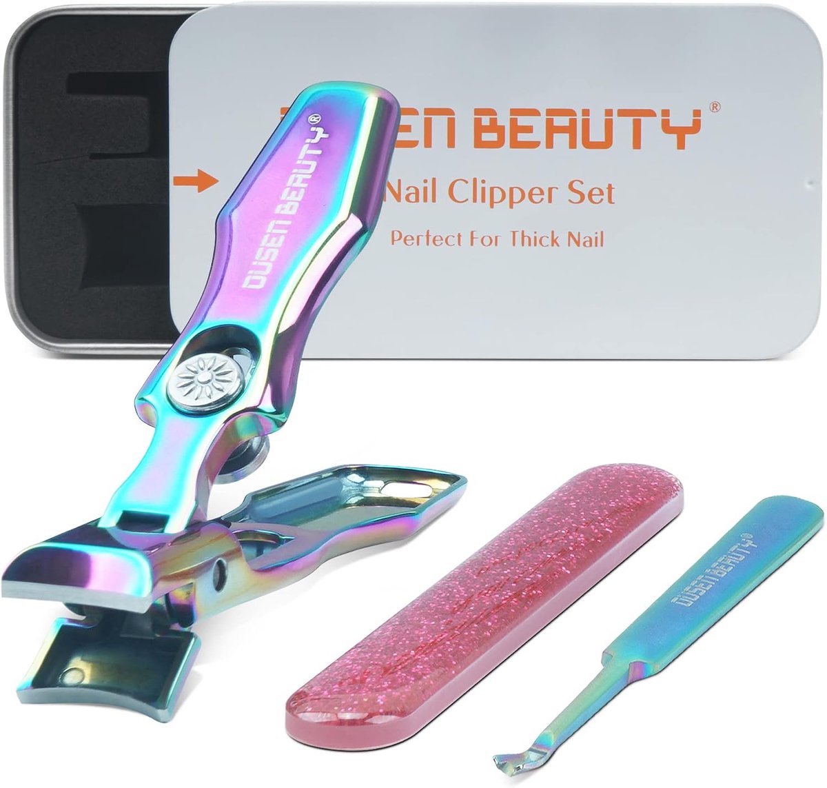 Nagelknipper voor dikke nagels - Extra brede opening - Anti-splash - Ideaal voor ingegroeide nagels - ShopVlot