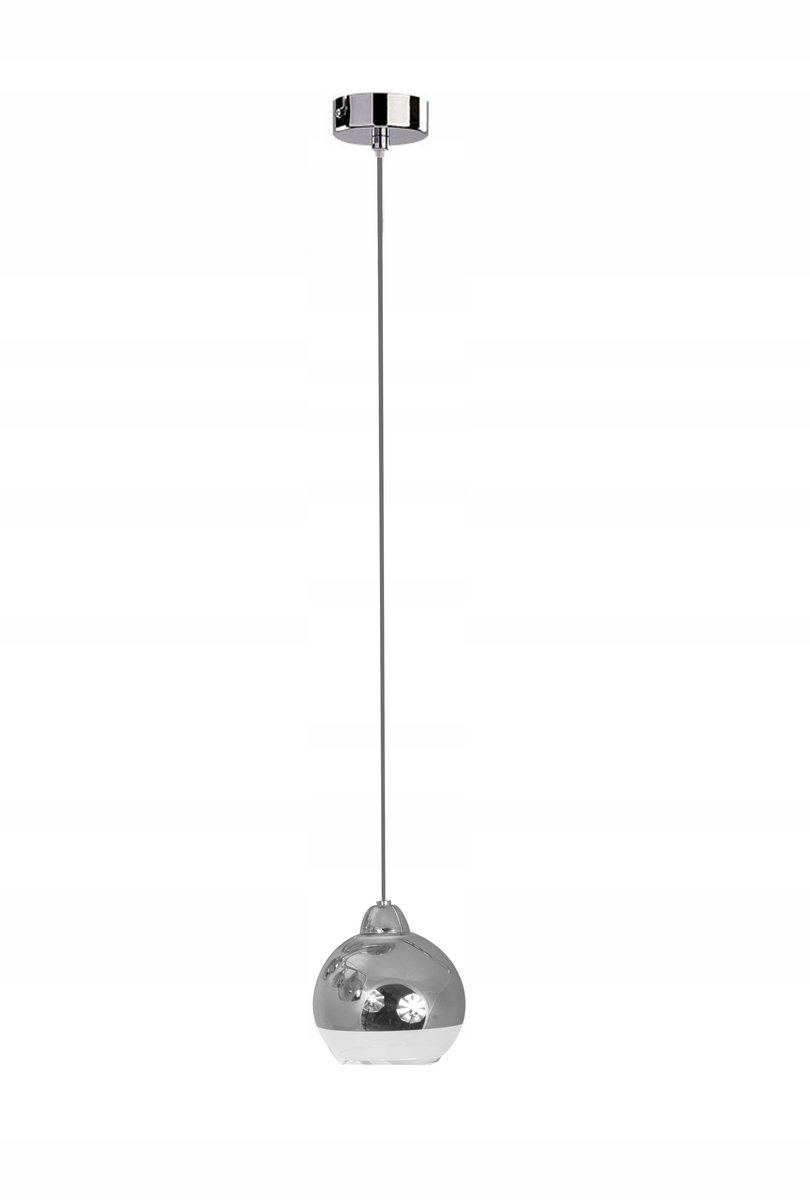 Moderne Chroom Hanglamp - Kogelvormig