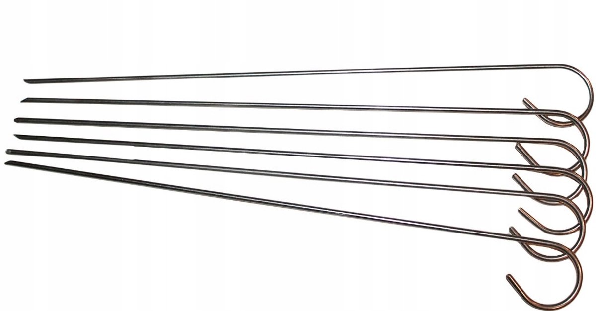 RVS Satéprikkers Set van 6 - 30cm