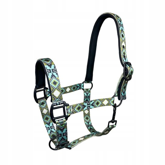 Merkloos Western Halster Paard - Full Maat Merkloos Western Halster Paard - Full Maat