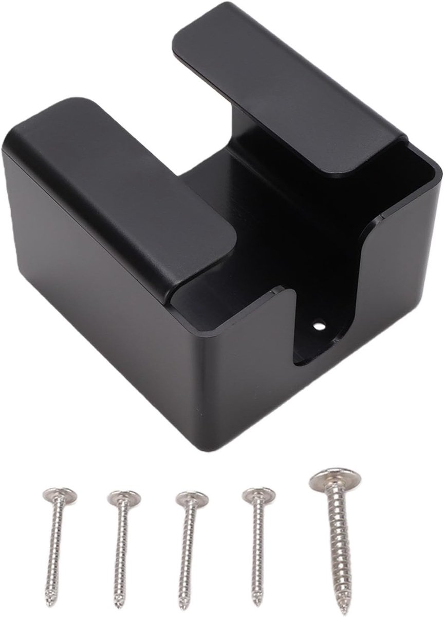 EV Control Box Holder Wall Mounted Robust Metal for J1772 Electric Vehicle Charger Safe Durable Organizer for Parking - ShopVlot
