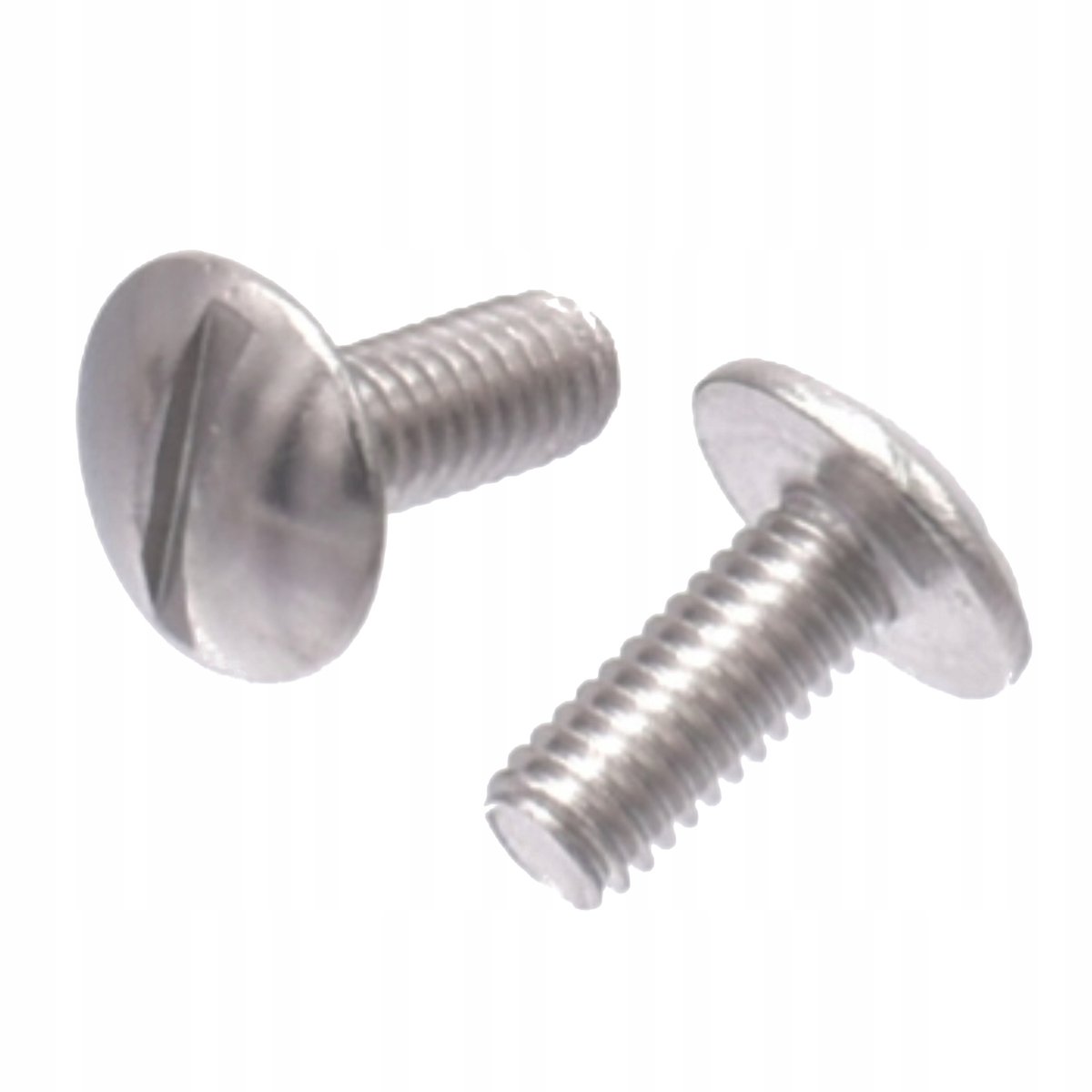 20x Merkloze M3x45 RVS Pan Head Schroeven met Rechte Sleuf