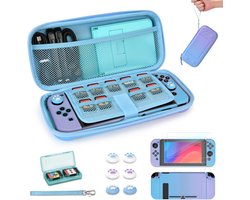 Younik Switch Case for Switch 2017, Portable Switch Carrying Case, 14 in 1 Accessory Set with Switch Case, Screen - ShopVlot