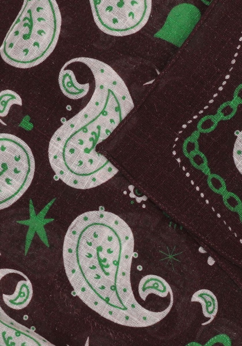 BONNIE STUDIOS Farm Scarf Sjaals Dames - Bruin - Maat ONESIZE