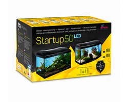 Aquarium Start Up 50 LED Expert Set - 38,5 Liter Compleet Aquarium met LED Verlichting, Binnenfilter & Verwarming - 50 x 25 x 30 cm