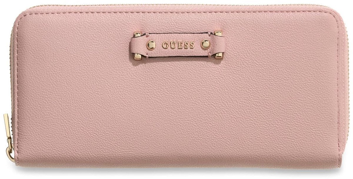 GUESS portemonnee Dorothy SLG Zip Around Wallet Light Pink roze