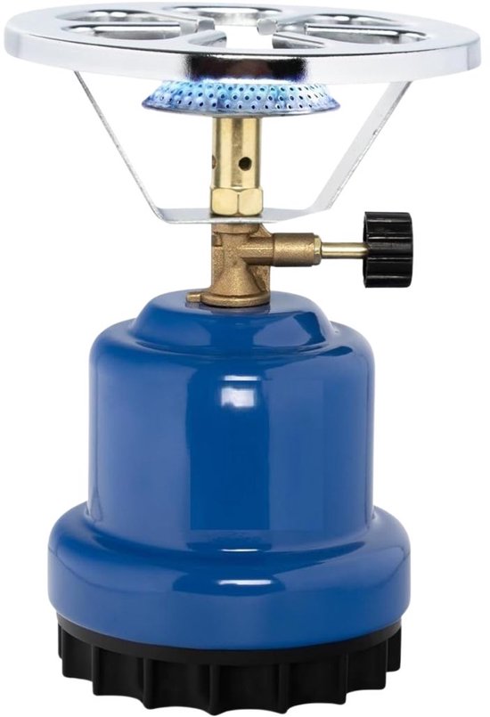 Camping Gasstel - Kooktoestel Camping - Gasstel - Blauw - 17cm x 12cm x 12cm — afbeelding 5