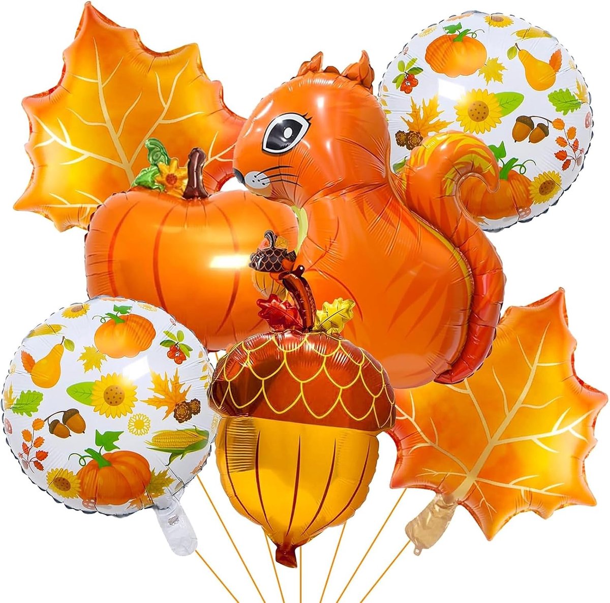 DazzJoy 7 stuks herfstballonnen - ShopVlot