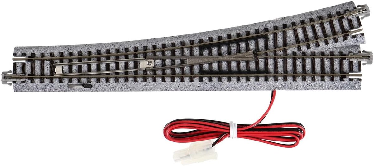 Kato 20-202 Unitrack (EP718-15L) Left Hand Electric Turnout 15 Degree - ShopVlot