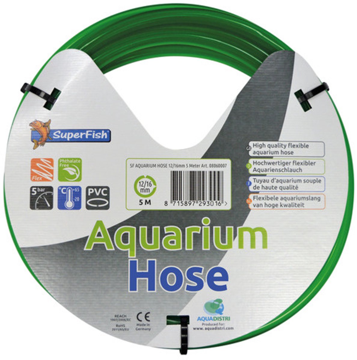 Superfish Aquariumslang 12-16 mm / 50 meter