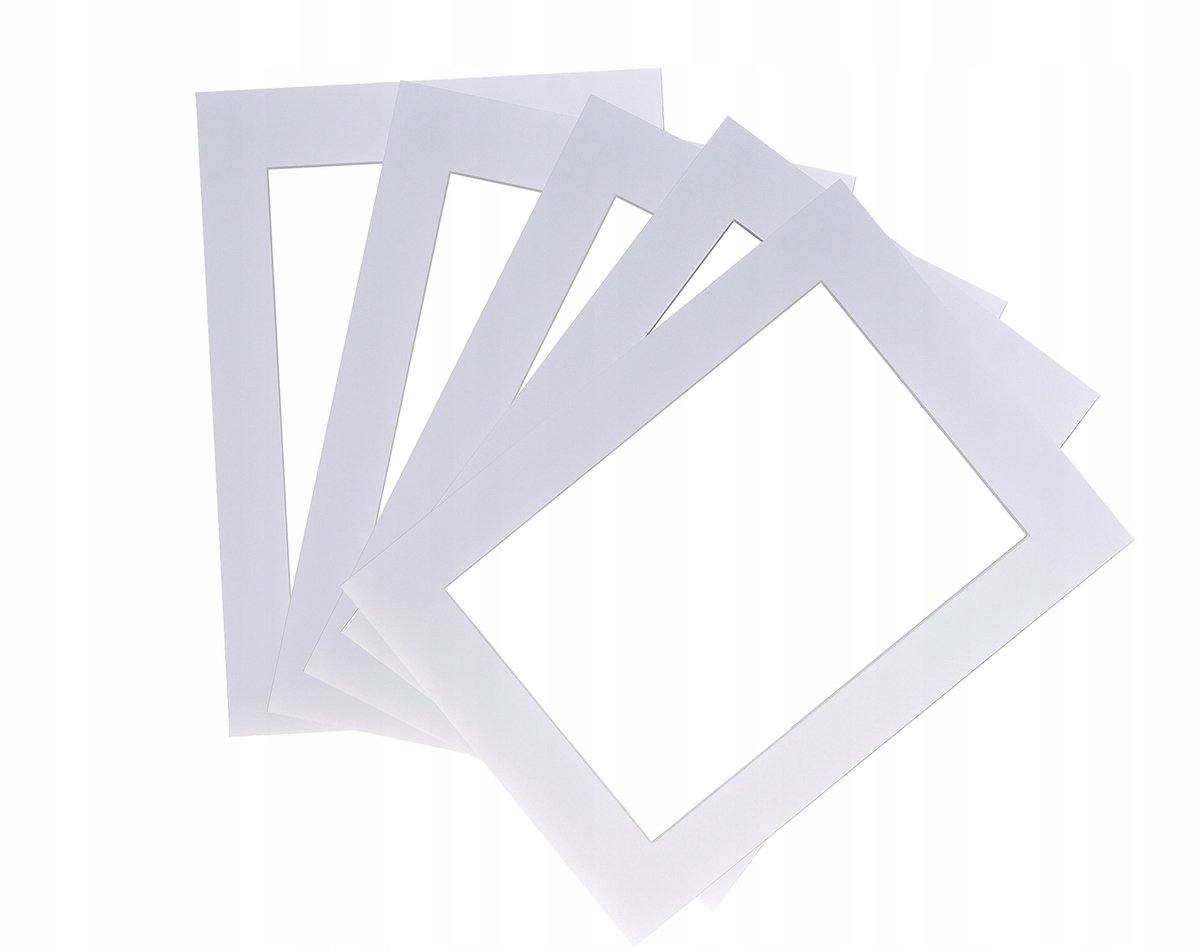 Passe-partout 21x30cm voor 15x21cm foto's - Set van 5 stuks