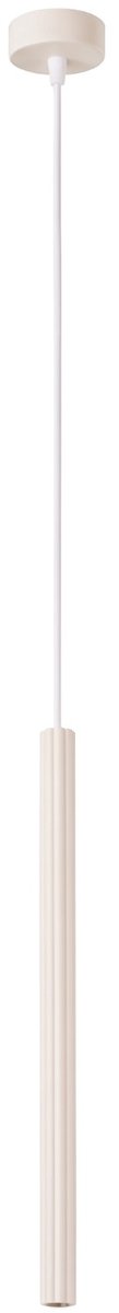 Sollux Lighting Hanglamp Arche - G9 - beige - staal - 8x8x120cm