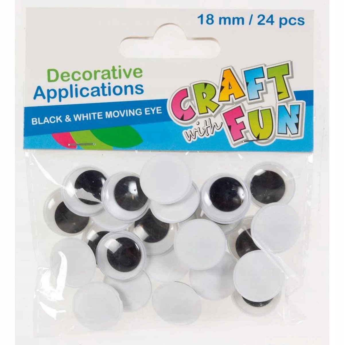 Zelfklevende Decoratieve Ogen - 18mm