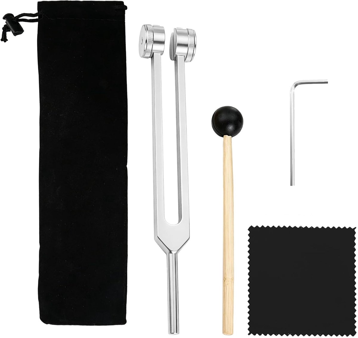 5 stuks 136,1 Hz stemvorken aluminium therapeutische verzorging door vibratie 136,1 Hz stemvorkset stemvork biedt een - ShopVlot