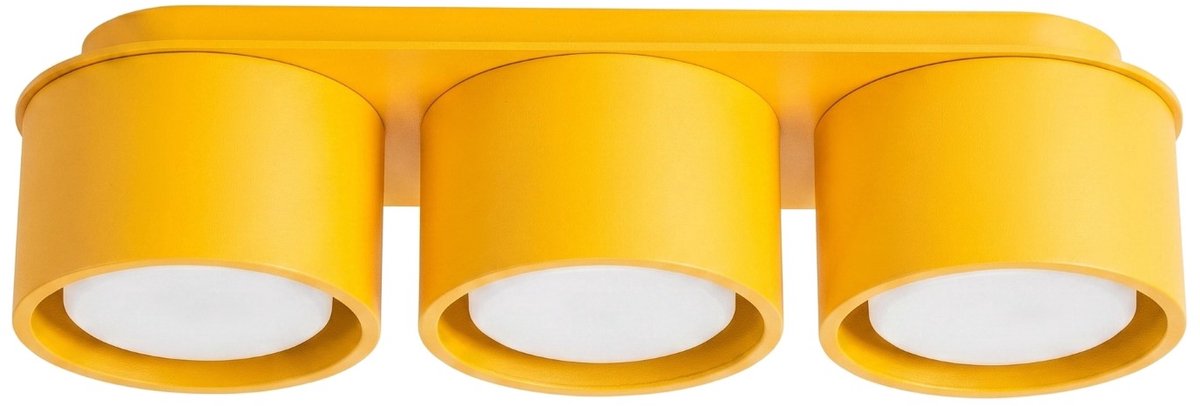 Sollux Lighting Plafondlamp MODO - Gx53 - geel - aluminium - 32.4x10.4x8.2cm