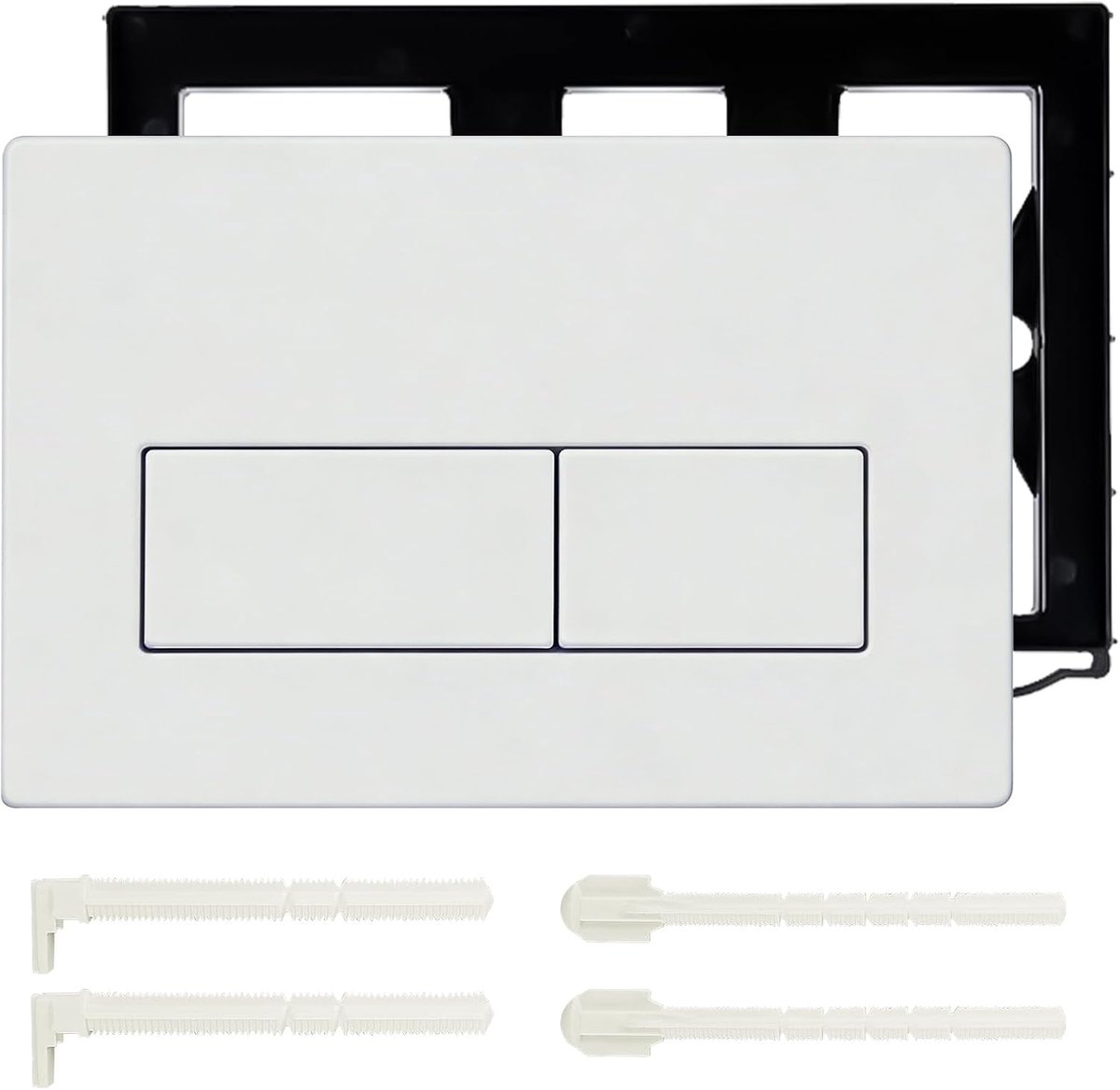 Toilet Pressure Plate Compatible with Geberit Sigma 01 20 30 50, Control Plate for UP300 UP320 Sink with Mounting - ShopVlot