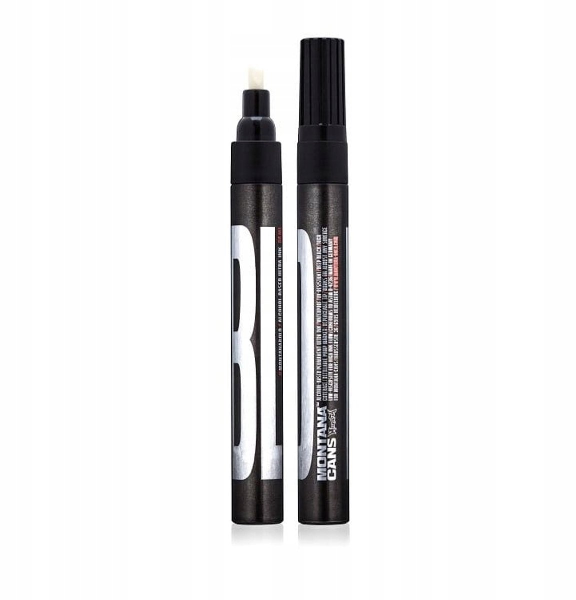 Montana Cans BOLD Chisel Marker - Zwart, 3mm Punt