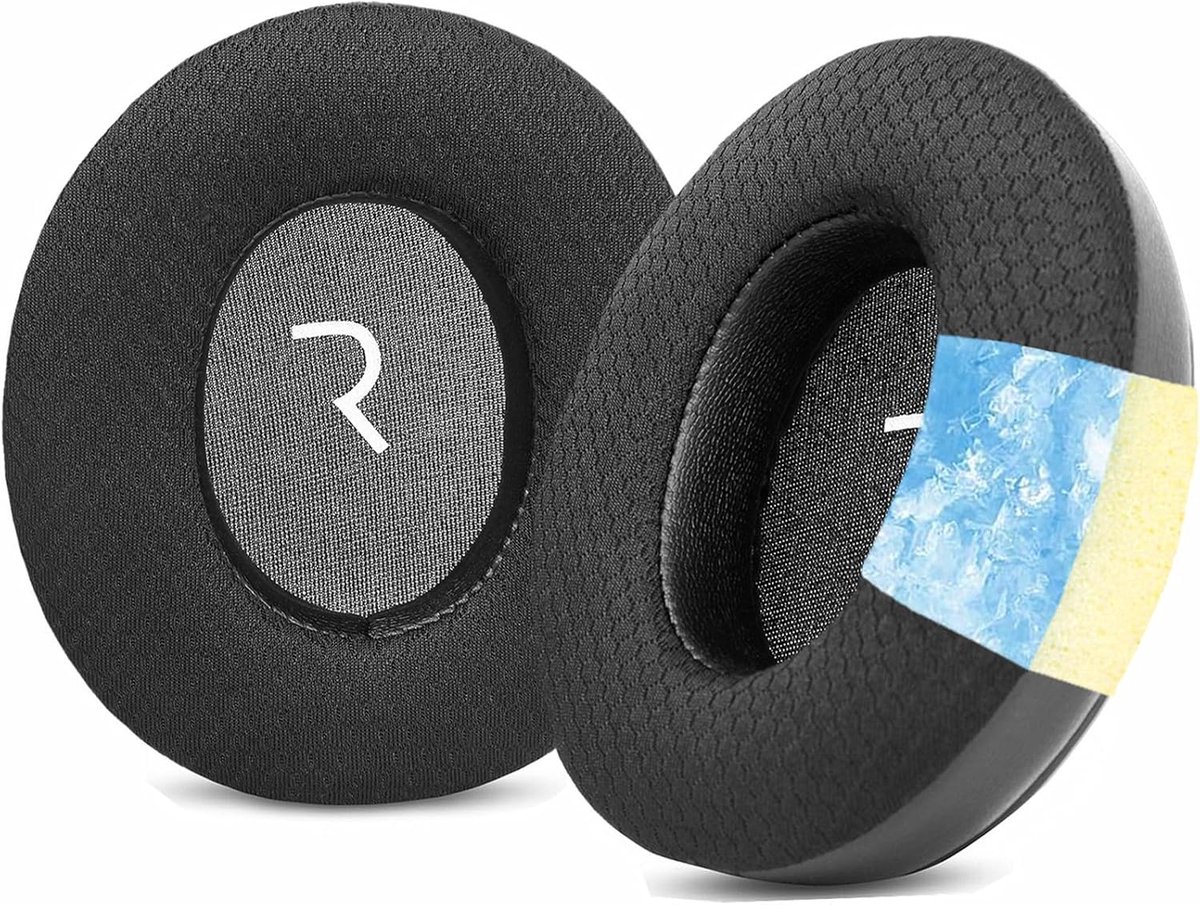 Cooling Gel Ear Pads Cushions Replacement Compatible with Boltune BT-BH010 Headphones Upgrade Ear Pads Black - ShopVlot
