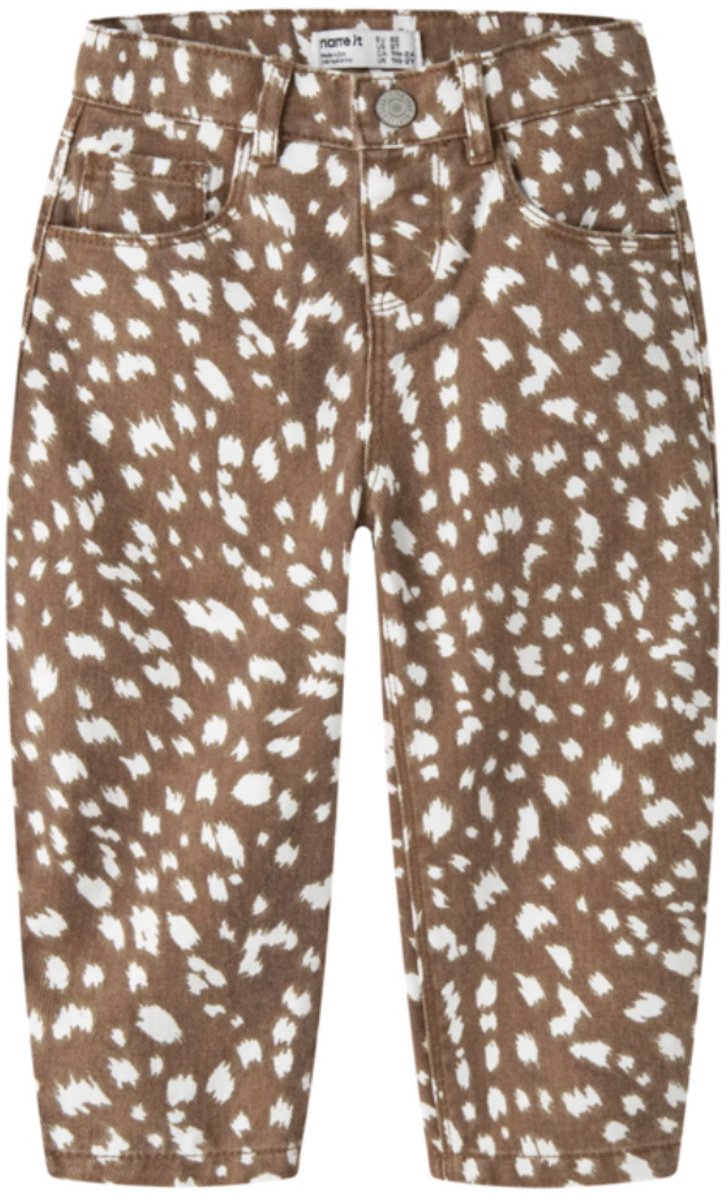 Name It - Broek - NMFBELLA - Barrel - Deer - Maat 86