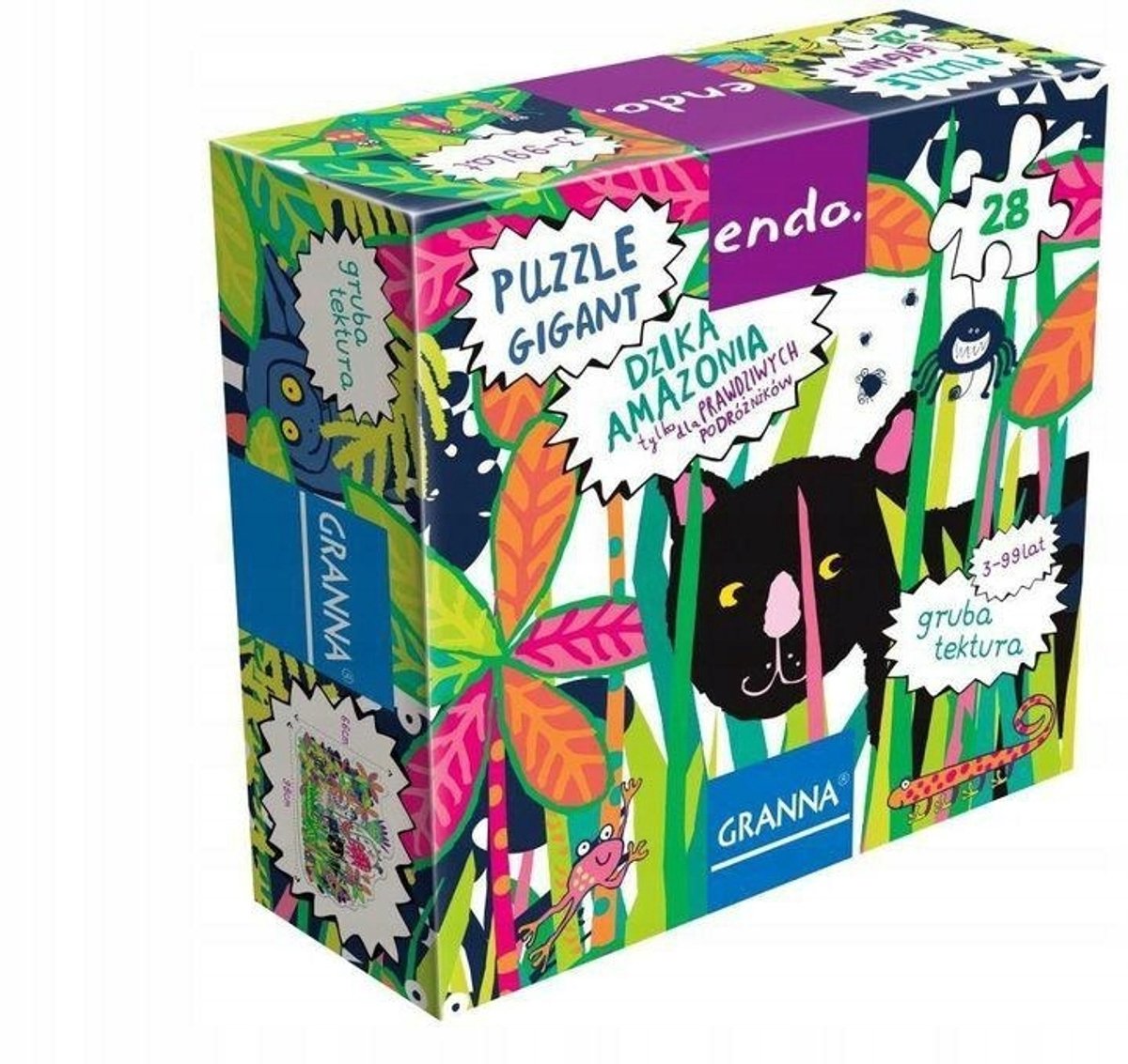 Granna Gigant Vloerpuzzel Wilde Amazone 28 Stukken 3+
