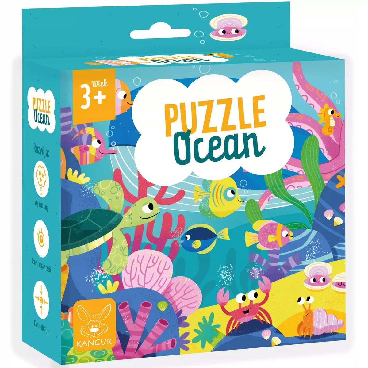 Kangur Puzzel Oceaan 30 Stukjes - Leerzaam Speelgoed
