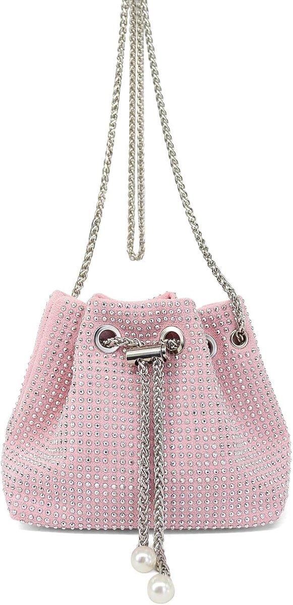 AfitLulu Sequins Clutch Women's Glitter Evening Bag Chain Bag Stylish Handbag Women's Shoulder Bag Crossbody Bag with - ShopVlot