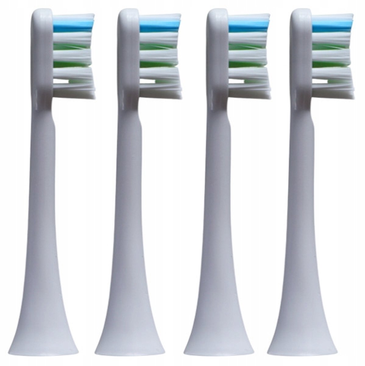 4x Witte Opzetborstels voor Xiaomi Soocas X3, X5, X3U