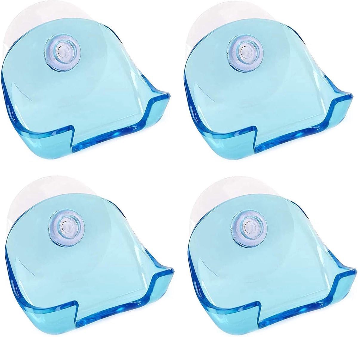Set of 4 Pieces Razor Holders Family Pack - Bathroom- Accessories- Hanging Razor Blade - Shower- Bathroom Wall - ShopVlot