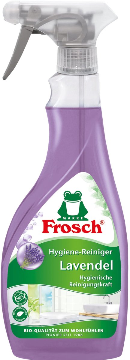 8x Frosch badkamerreiniger lavendel 500ml