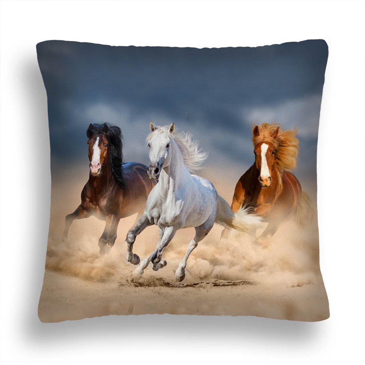 Decoratieve Kussen 'Woestijn Paarden' 40x40 cm