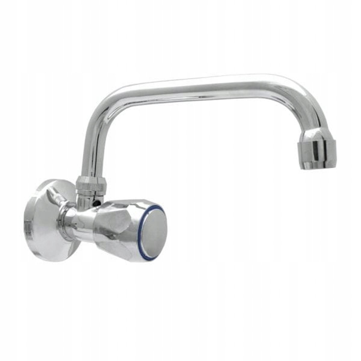 Eengreeps Kraan C-uitloop - Keuken/Badkamer - Zilver