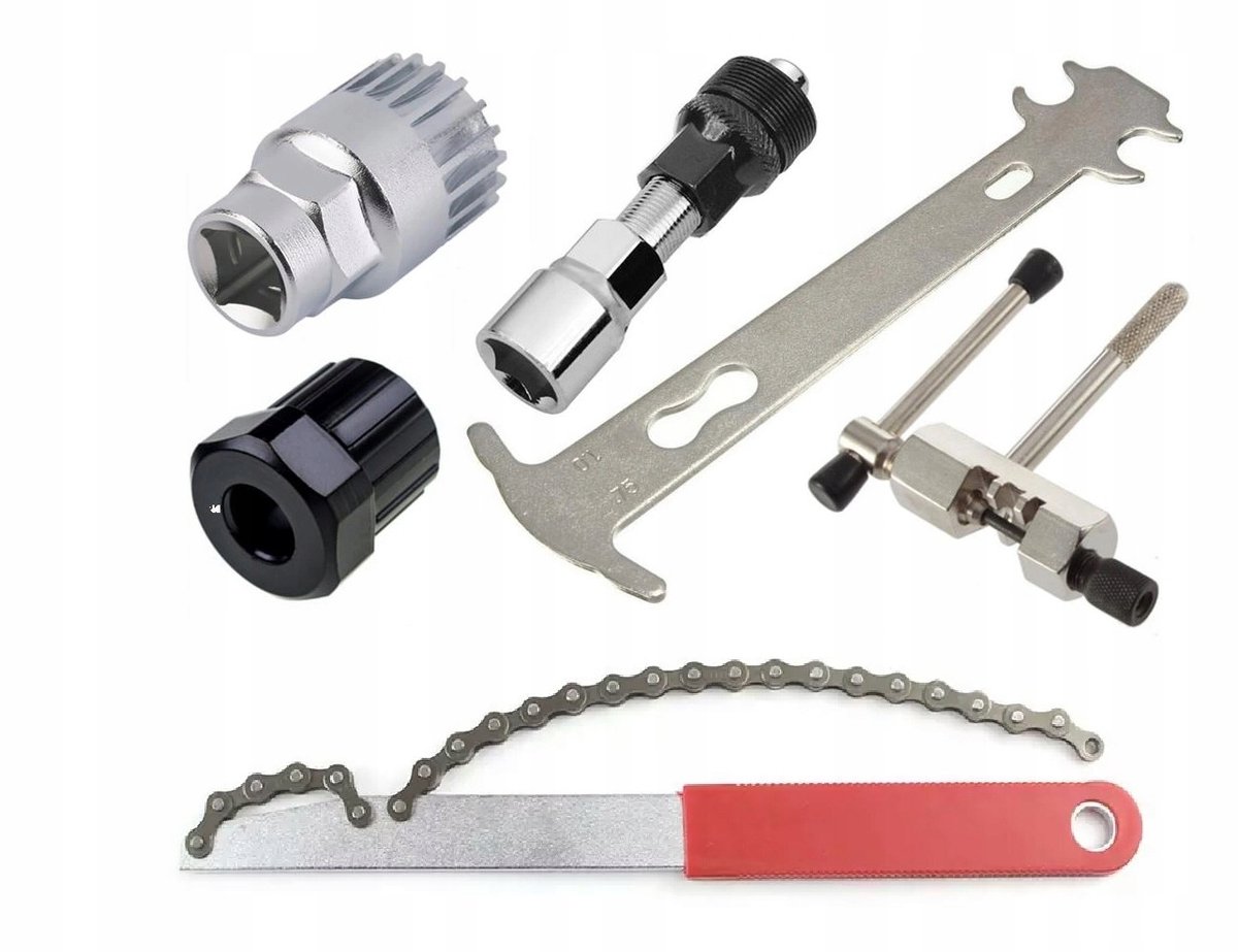 Fietsgereedschap Set: 6 Delige Wielersleutel Kit