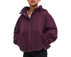 Kids Only Nomi Teddy Mix Jas Meisjes - Maat 152