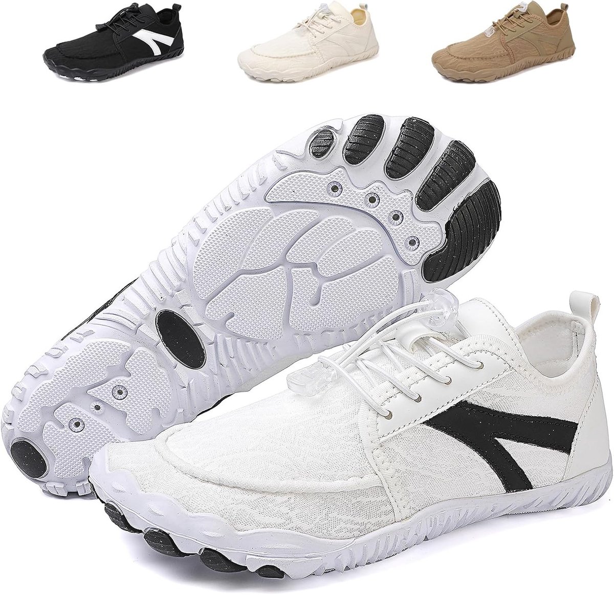 Waterschoenen - Wit - 44 EU - Ademend en Antislip - Voor Dames en Heren