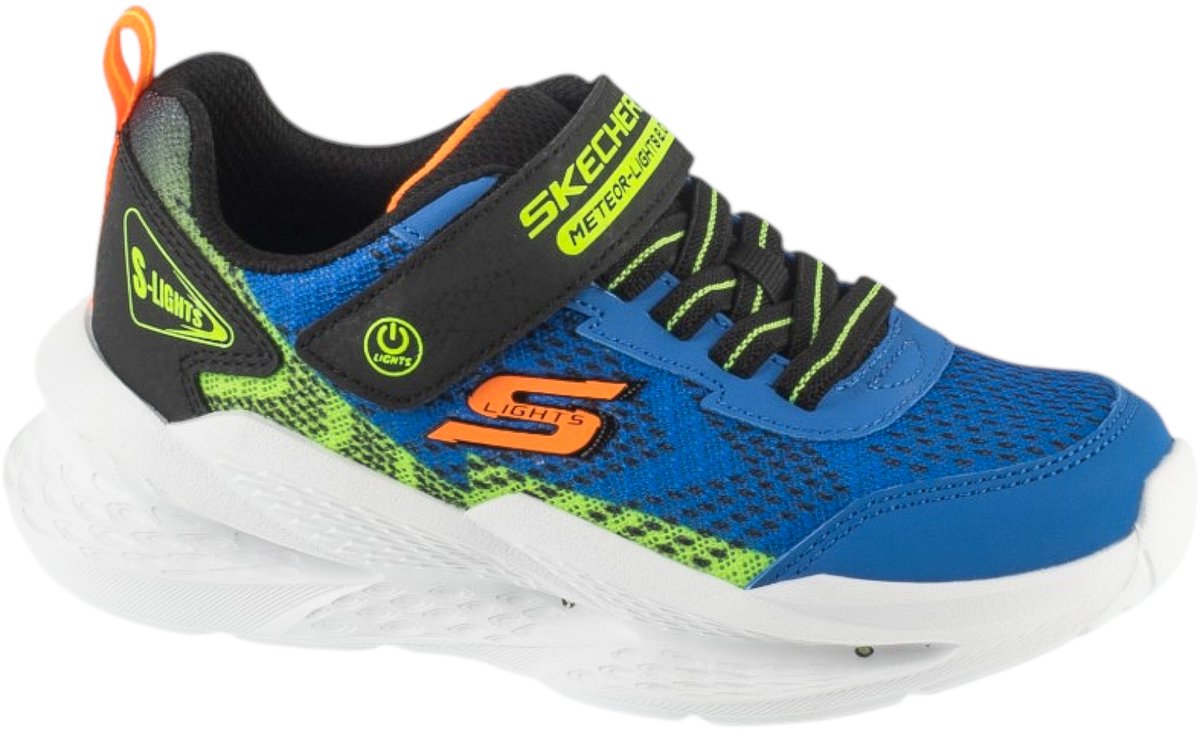 Skechers Meteor-Lights Krendox voor Een Blauw Kids