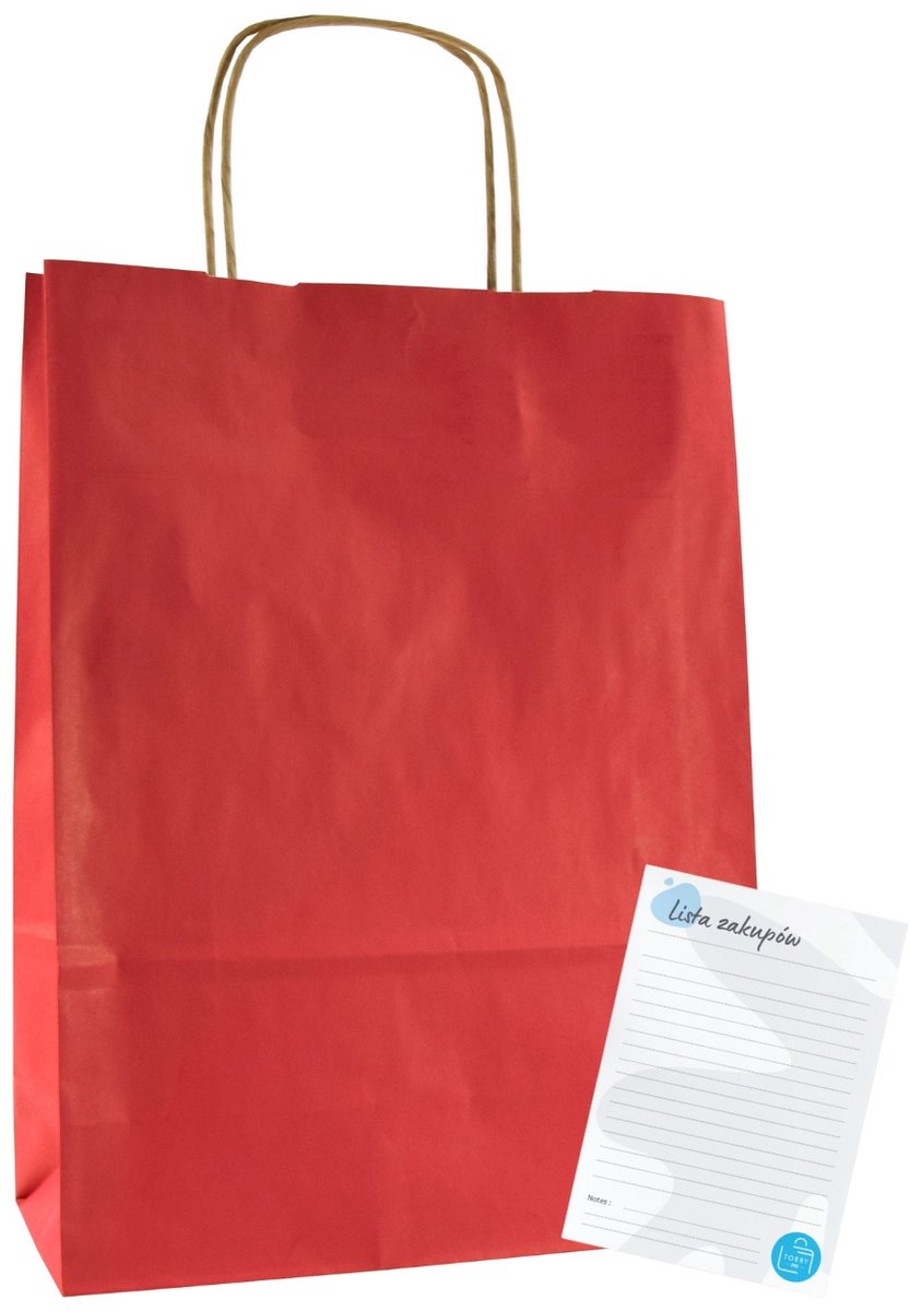 Papieren Cadeauzakken Bordo 25 stuks - 24x10x32cm