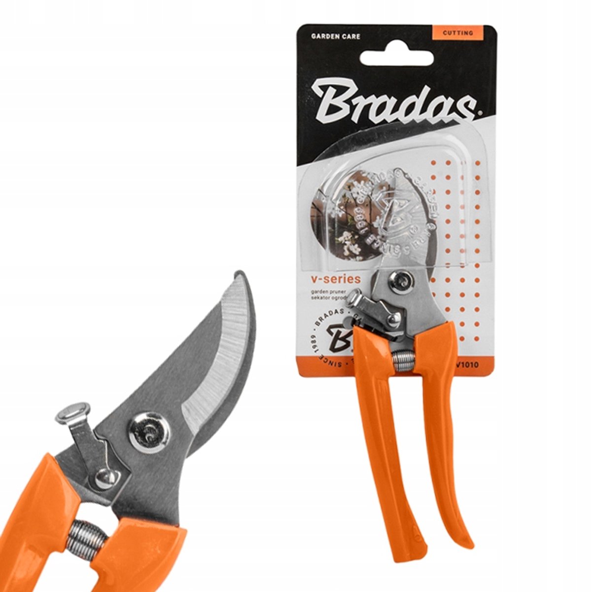 Bradas KT-V1010 Snoeischaar - Scherpe Bladen voor Bloemen & Struiken