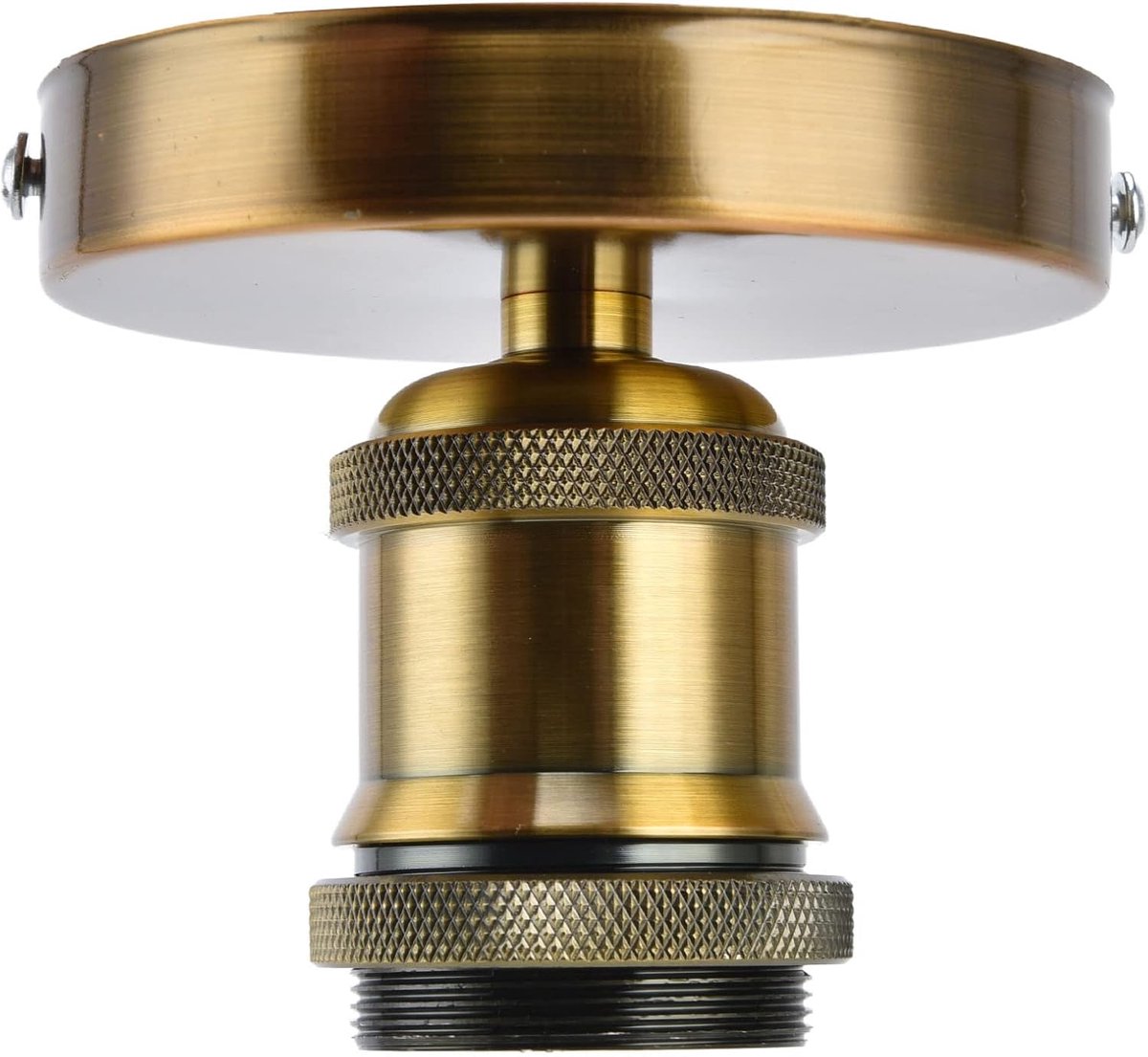 Lampfitting E27/E26 - gouden patina - retro design - perfect voor moderne en klassieke interieurs - ShopVlot