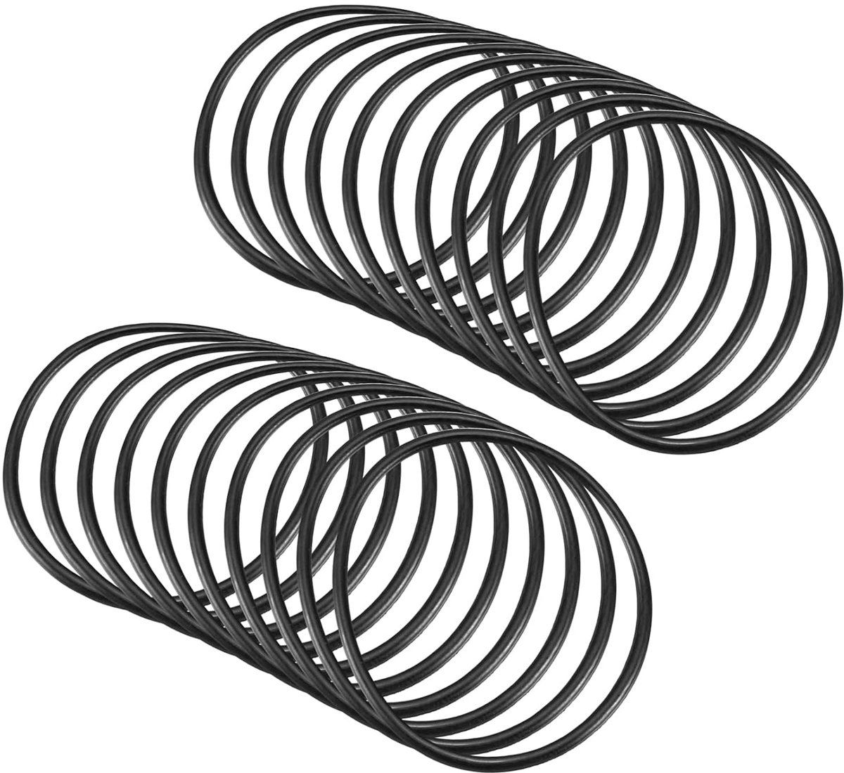 Nitrile rubber afdichtringen 30mm x 27mm - ronde O-ringen - 20 stuks voor waterafvoer - ShopVlot