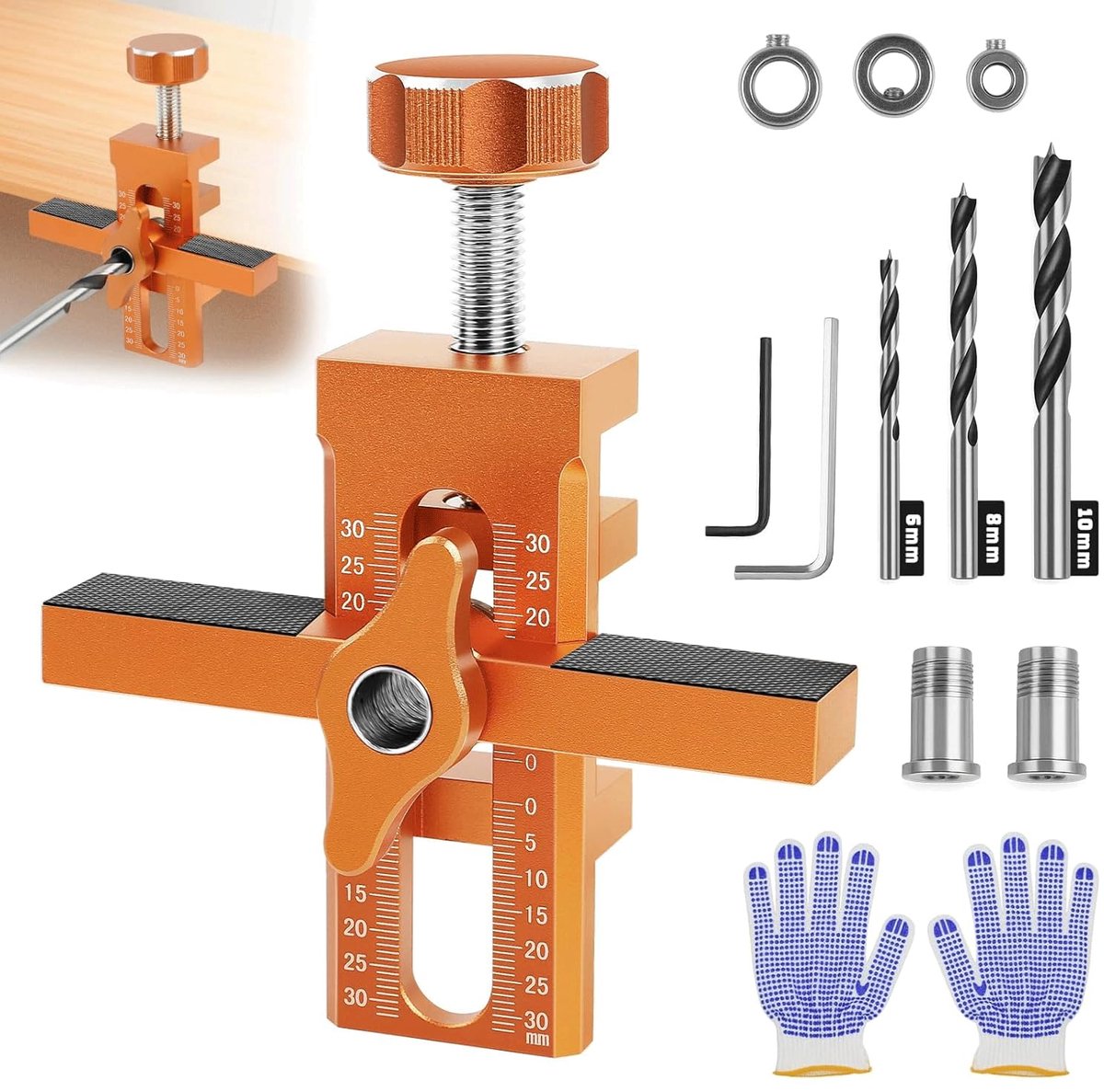 Kastdeur Installatie Positioneringskit - Inclusief 3 Booraccessoires - Precisie en Tijdbesparing - ShopVlot