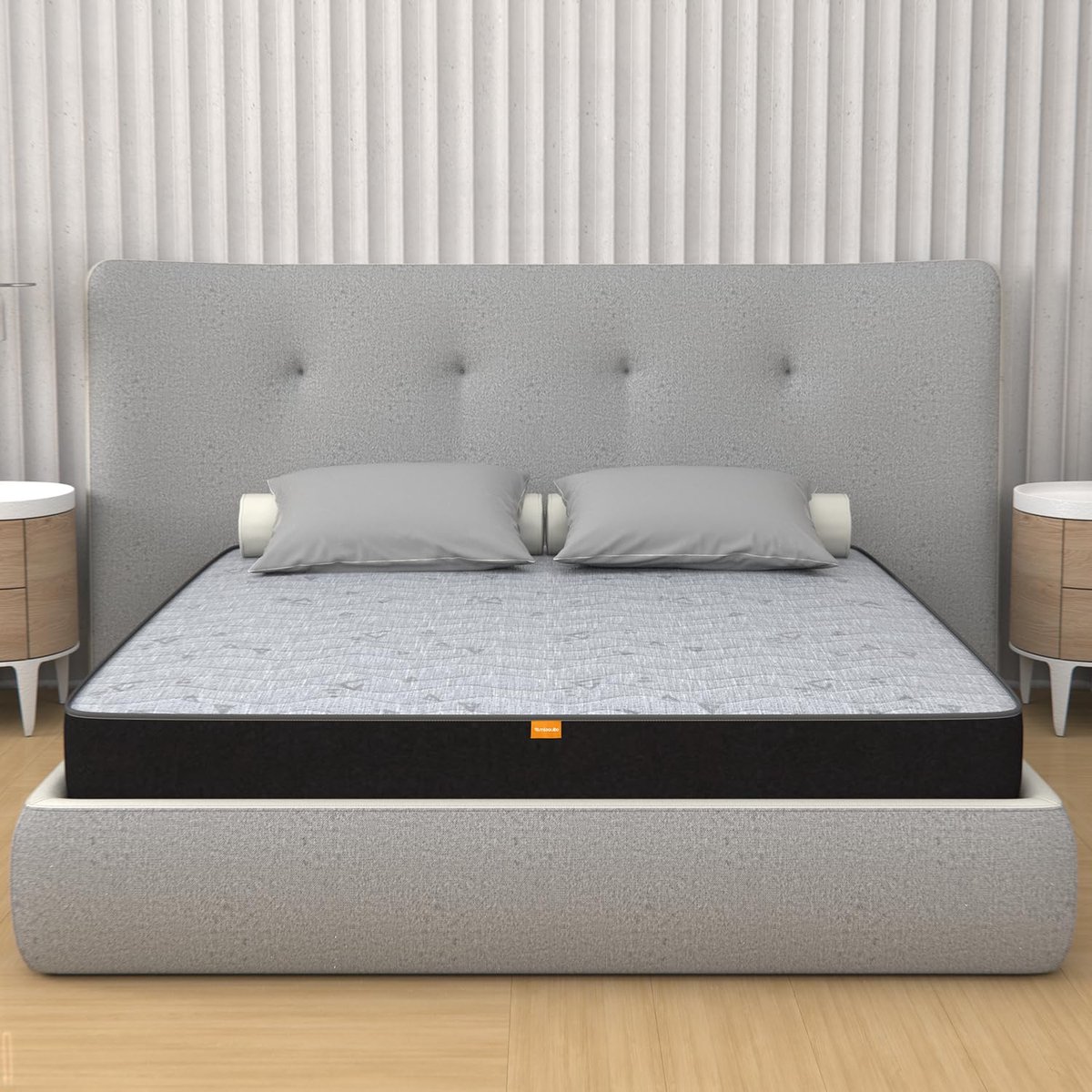 Vouwmatras 140x190 cm - waterschuim - ademend - ideaal voor logeerpartijen - ShopVlot